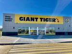 The front exterior of Giant Tiger Camrose, Alta., on a clear, sunny day. 