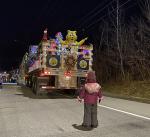 Giant Tiger stores from Orleans, Ont., spread cheer at the Orleans Santa Parade of Lights. 